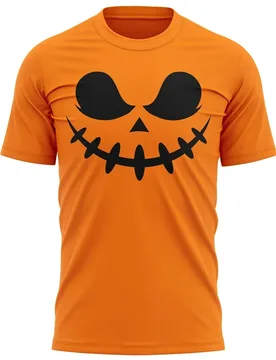 Pumpkin Face T Shirt Men 3D Printing Halloween Short Sleeve Black Orange Tee Shirts Outfit Party Cosplay Costume T-shirt - Aliexpress - FashionsVida