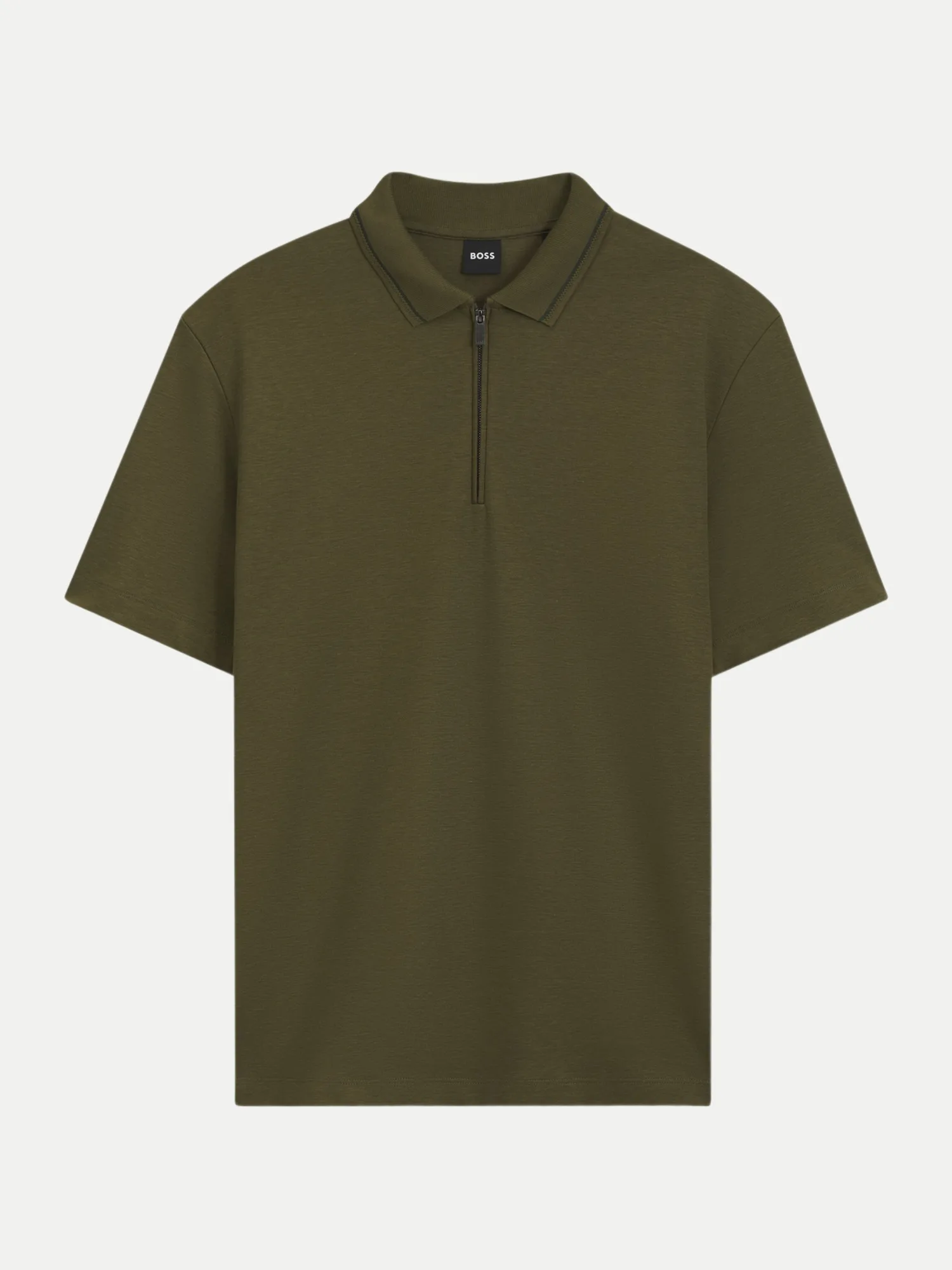 Black Poloshirt P-Piano Grün 3XL - BOSS - FashionsVida