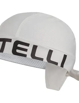 Castelli Bandana White / Black