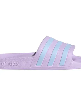 Aqua adilette Damen Badeslipper, lila, Größe 42 42 - Adidas - FashionsVida