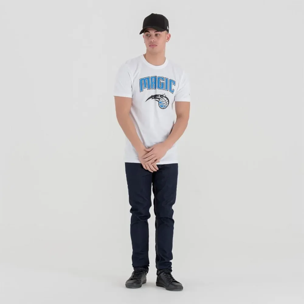 Maglietta A Maniche Corte Nba Regular Orlando Magic White S - New era - FashionsVida