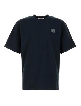 T-shirt con patch bussola
