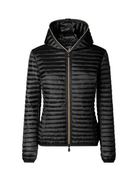 Giubbotto Cappuccio Alexa Nero D33620W
