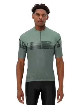 Maillot à Manches Courtes Posta Half Zip Ii - Vaude Bike - FashionsVida