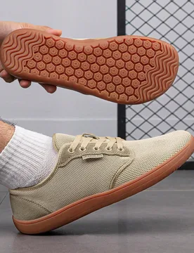 Zapatos minimalistas de caja de punta ancha, zapatos transpirables y cómodos para correr y caminar al aire libre para hombres y mujeres - Shein - FashionsVida