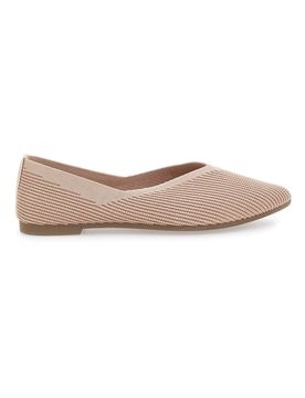 Ballerine beige in tessuto con soletta morbida PREA614 37
