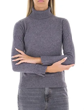 Dolcevita misto lana GRIGIO M - Pennyblack - FashionsVida