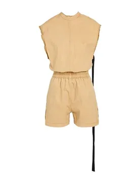 Playsuit Damen Senf S Damen - DRKSHDW by RICK OWENS - FashionsVida