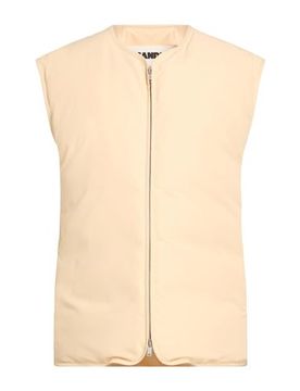 Chompa sin mangas Mujer Beige S Mujer