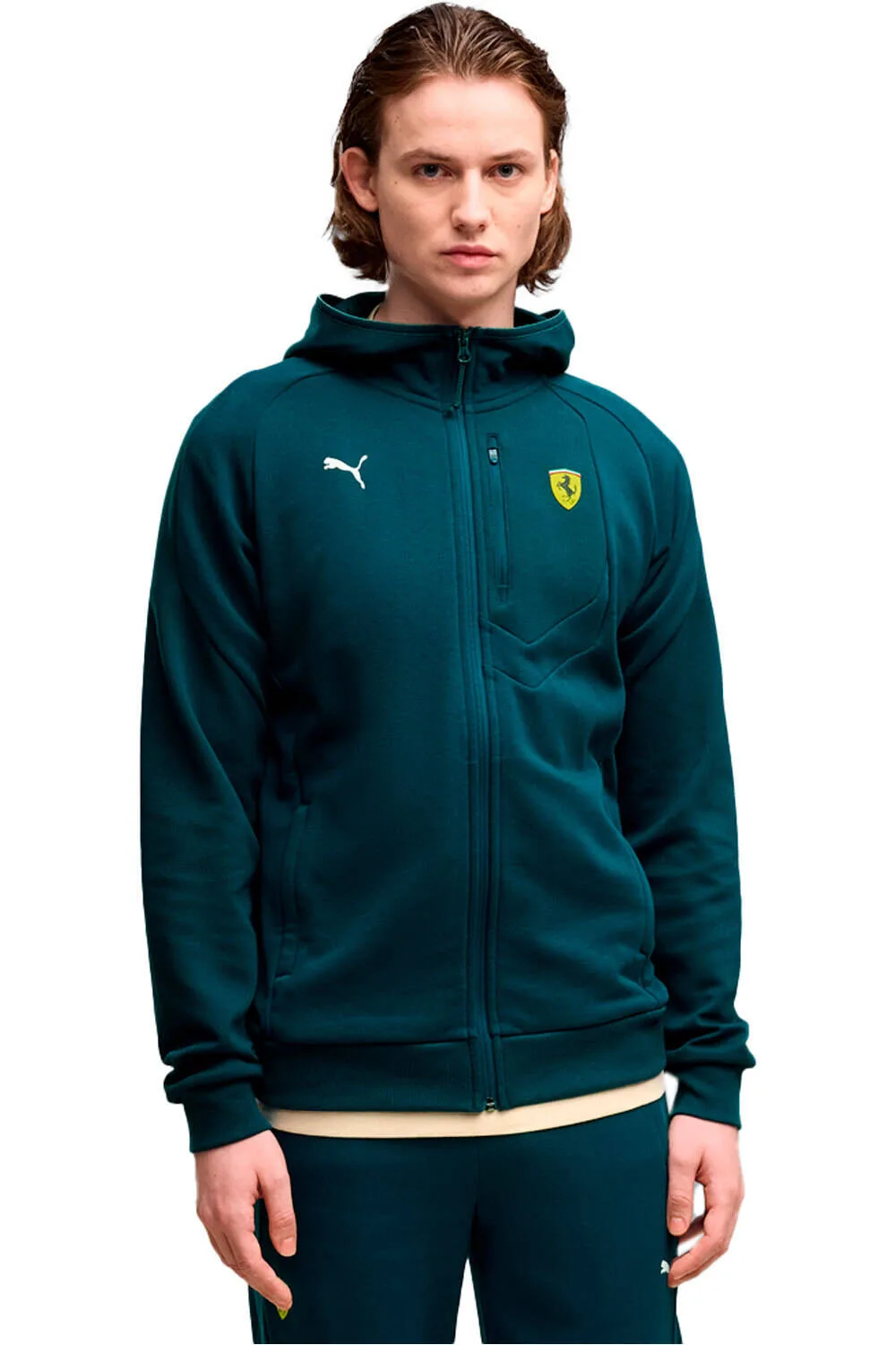 Ferrari hdd pm1 sudadera hombre Verde (M) - Puma - FashionsVida