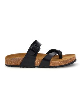 Ciabatte nere incrociate 335A311SR 38