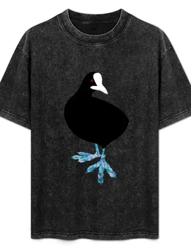 Common Coot - the Abstract Bird T-Shirt Trendy Casual Short Sleeve Shirt - Aliexpress - FashionsVida