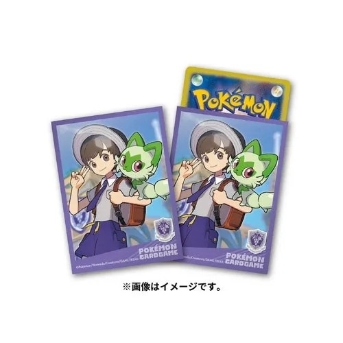 Pokemon Center Japan - Florian & Sprigatito Sleeves (64) - Pokémon - FashionsVida