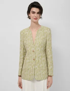 Chaqueta de mujer jacquard - Roberto Verino - FashionsVida