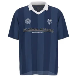 Jeans Polo A Maniche Corte Soccer Daring Ocean M