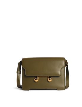 Borsa a tracolla media in pelle