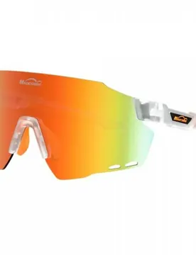 Magic Occhiali Da Sole Windbreaker Classic White / Orange