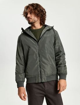 Giacca con cappuccio - khaki