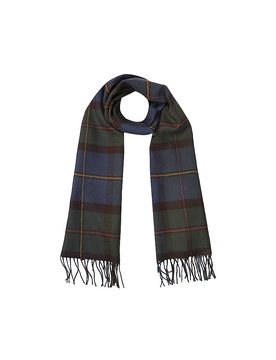 Kaschmirschal CAMEL THOMPSON olive damen