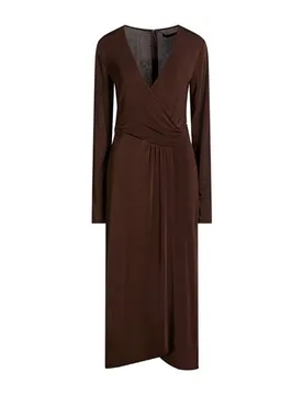 Vestido midi Mujer Café S Mujer - Actitude By Twinset - FashionsVida