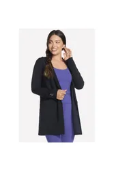 Women's SKECHLUXE Elevate Restful Hoodigan in Black Size: XL - Black - Size: XL