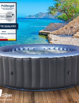 Aufblasbarer Whirlpool MSpa BERGEN COMFORT 6 Personen