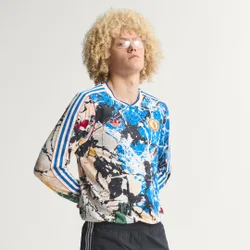 Maglia Stone Roses Long Sleeve Manchester United FC S Multicolor