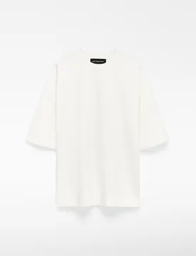 Camiseta de manga corta de hombre con corte en espalda - Adolfo Dominguez - FashionsVida