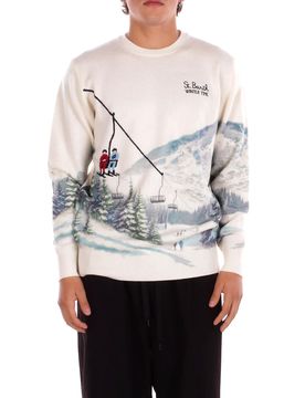 SAINT BARTH Maglie Panna