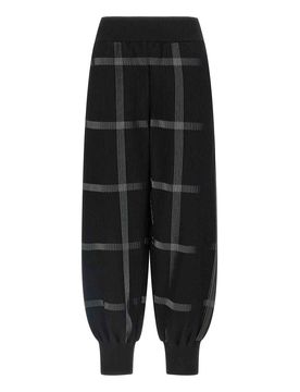 Pantaloni in maglia incrociati