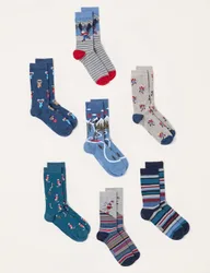 Days of Socks Gift Set Multi male