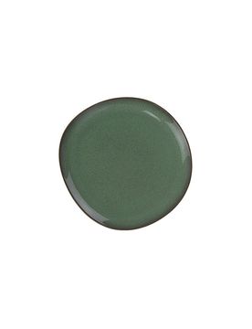 LIKE BY Servierplatte LAVE VERT 32cm dunkelgrün baby
