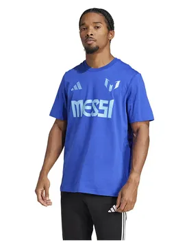 T-shirt à Manches Courtes Messi Name&number Graphic Semi Lucid Blue XL
