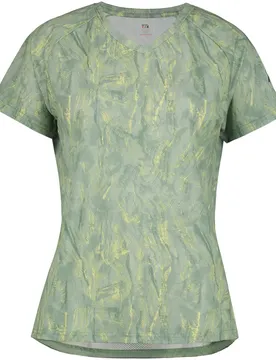 Muuko Print Damen T-Shirt, grün 36