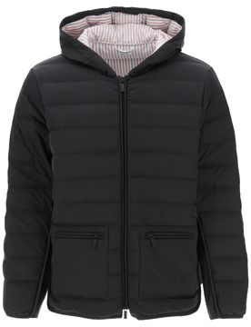 THOM BROWNE Hooded Down Jacket