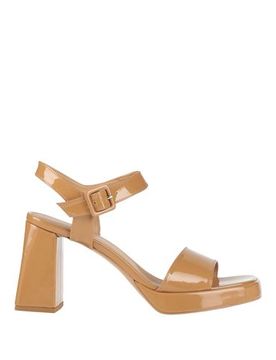 Sandalias Mujer Camel 40,41 Mujer