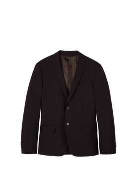 Calvin Costume droit en laine mélangée