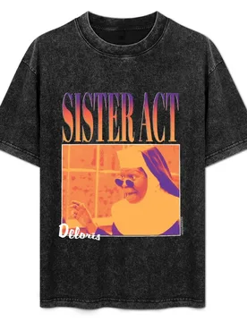 S Movie: Sister Act T-Shirt Plus Size Outdoor Casual Top - Aliexpress - FashionsVida