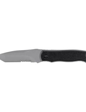 Neck Knife Slim schwarz silberfarben Default Title adult