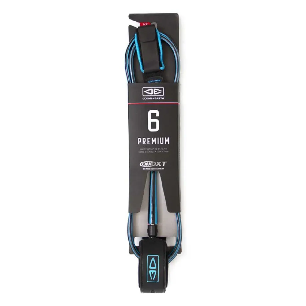Leash De Surf Premium 8´0´´ One Xt Surfboard Blue One Size unisex - Ocean & Earth - FashionsVida