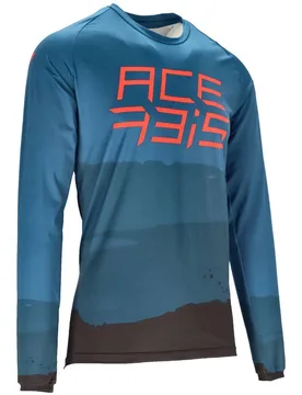 Maglia Mtb Flex Speed Blu Nero taglia L - Acerbis - FashionsVida