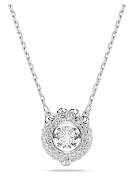 Pendente Dragon & Phoenix, Artiglio di drago, Bianco, Placcato rodio OS - Swarovski - FashionsVida