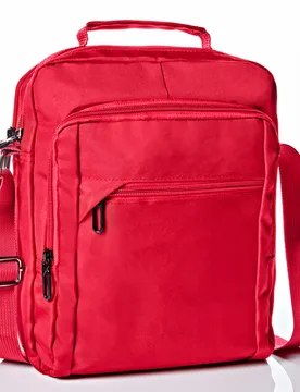 Umhängetasche "Lina" mit RFID-Schutz rot - 3Pagen - FashionsVida