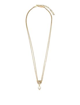 Collana Gancini Perle E Cristalli