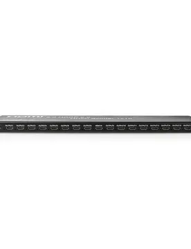 Répartiteur Hdmi 16 Ports Hdmi Entrée Vers 16xhdmi Sortie 4k Métal 60hz Anthracite One Size unisex