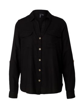 VERO MODA Blusa 'VMBumpy' negro
