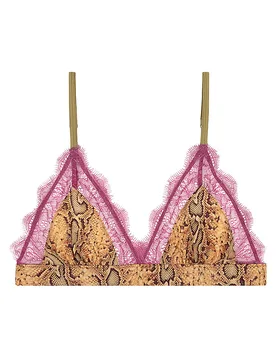 Bralette LOVE LACE marron marron 70 A/B - Love stories - FashionsVida