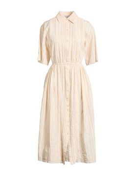 Vestido midi Mujer Beige 34,40 Mujer