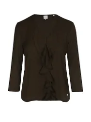 Blusenshirt CLARISA marrone 36