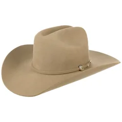 The Valley 4X Buffalo Western Hat by - beige - Size: 58 cm